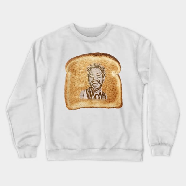 Toast Malone Crewneck Sweatshirt by Stupidi-Tees
